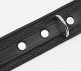 Love In Leather Flat & Grained Italian Leather Collar Collars and Leads